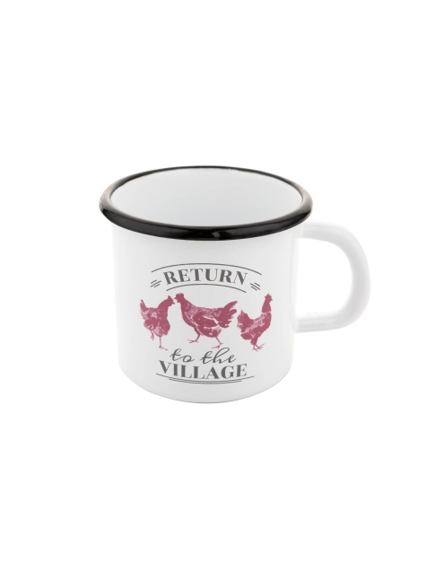 Zdjęcie: Kubek emaliowany Village 10 cm - 700 ml FLORINA