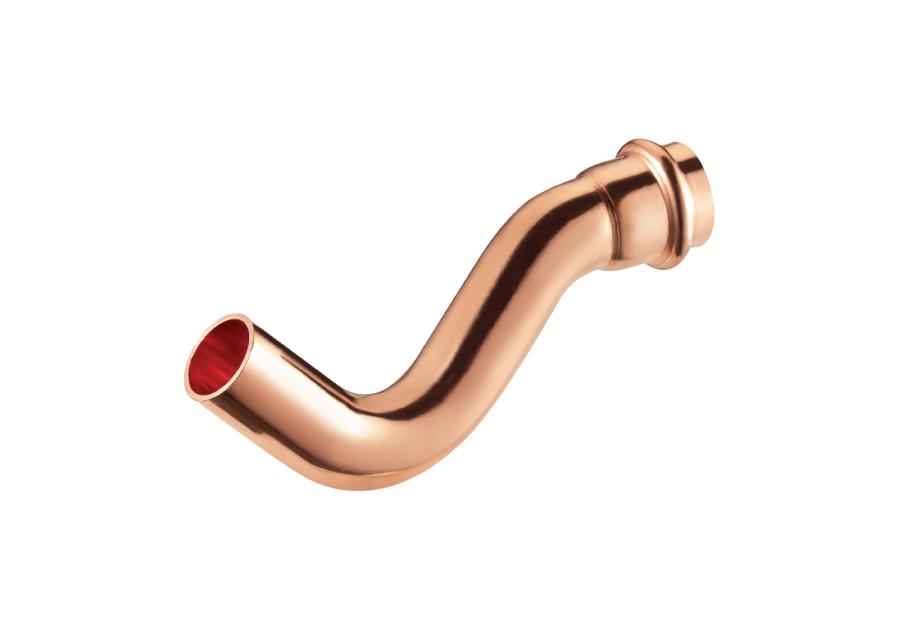 Zdjęcie: Odsadzka nyplowa zaciskana do wody 15x15 profil V CALIDO