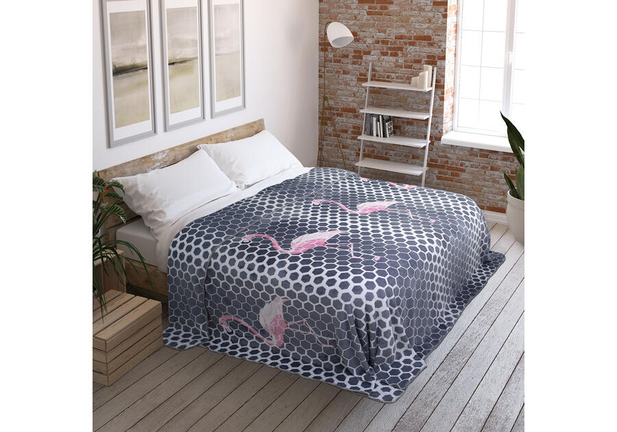 Zdjęcie: Koc FLAMINGO 70x150 AmeliaHome