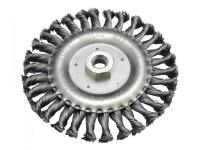 Zdjęcie: Szczotka tarczowa 115 mm stal do szlifierki kątowej - blister - RAWLPLUG