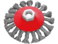 Zdjęcie: Szczotka tarczowa 115 mm stal do szlifierki kątowej - blister - RAWLPLUG