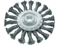 Zdjęcie: Szczotka tarczowa 115 mm stal do szlifierki kątowej - blister - RAWLPLUG