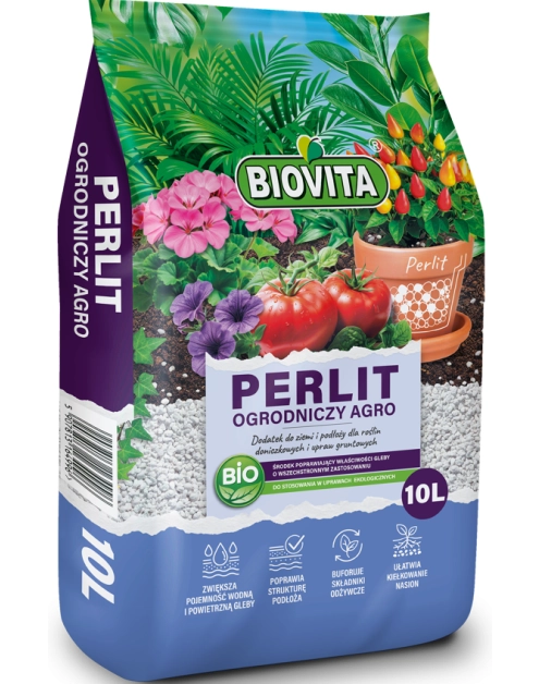 Zdjęcie: Perlit ogrodniczy Agro 10 L BIOVITA