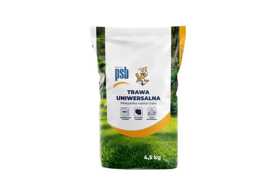 Zdjęcie: Mieszanka traw uniwersalna 4,5 kg PSB
