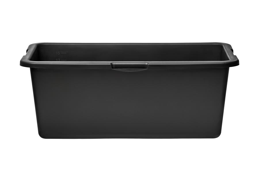 Zdjęcie: Kastra budowlana kwadratowa z tworzywa sztucznego 80 L STELLA GREEN