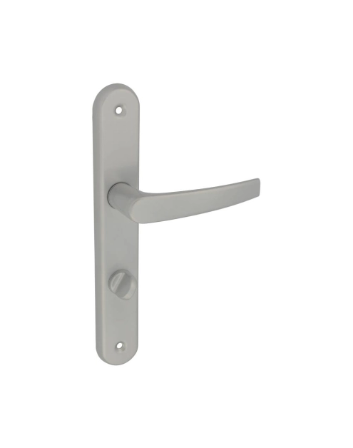 Zdjęcie: Klamka lak 72 WC srebrna METRO