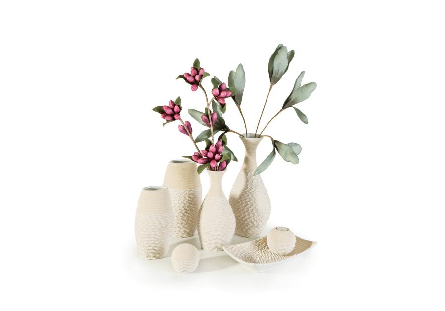 Zdjęcie: Wazon dekoracyjny Allison 17x12x30 cm naturalny EUROFIRANY