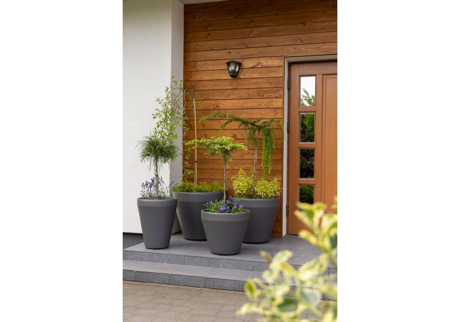 Zdjęcie: Donica Lima 550, antracyt LAMELA