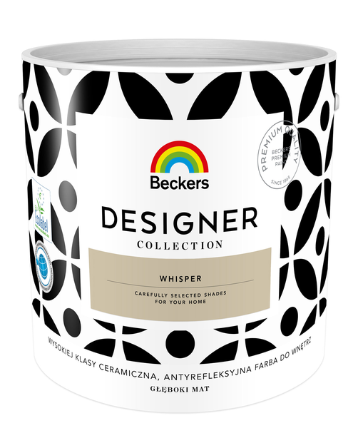 Zdjęcie: Farba ceramiczna Whisper 2,5 L DESIGNER COLLECTION