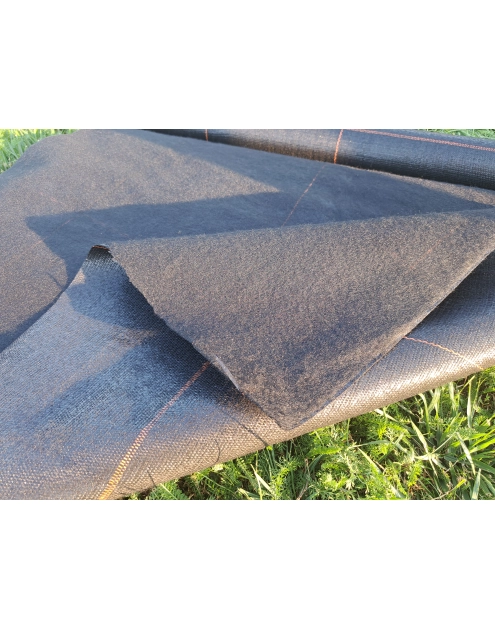 Zdjęcie: Tkanina ściółkująca czarna 140 g Agrola Hydro Fiber Mat 1 x 10 m AGRIMPEX