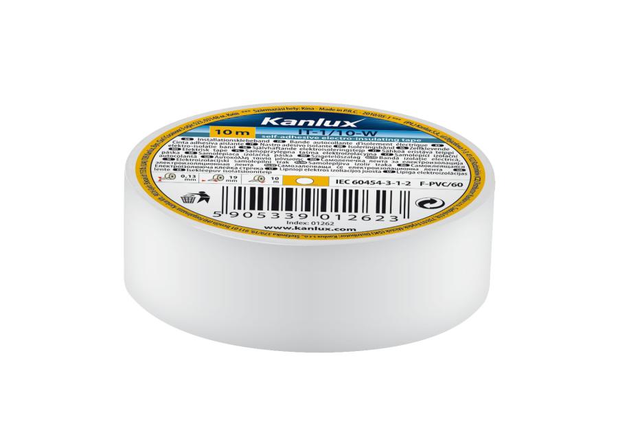 Zdjęcie: Taśma elektroizolacyjna IT-1/20-W KANLUX