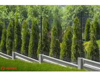 Zdjęcie: Podmurówka betonowa ogrodzenia DOX 20 247 szara JONIEC