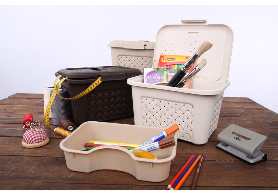 Zdjęcie: Kuferek Arianna brązowy TONTARELLI