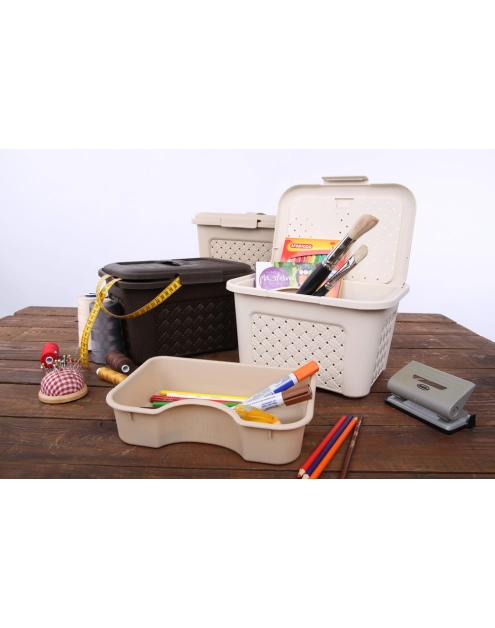 Zdjęcie: Kuferek Arianna brązowy TONTARELLI