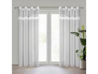 Zdjęcie: Firana gotowa Kiara 140 x 250 cm biały EUROFIRANY