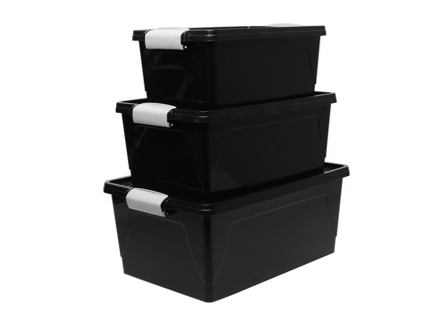 Zdjęcie: Pojemnik plastikowy 22 L Dante czarny SYSTEMO