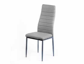 Krzesło tapicerowane Obiko szare TS INTERIOR
