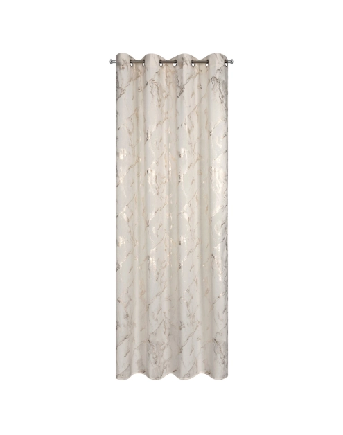 Zdjęcie: Zasłona gotowa Naira 140 x 250 cm kremowy EUROFIRANY