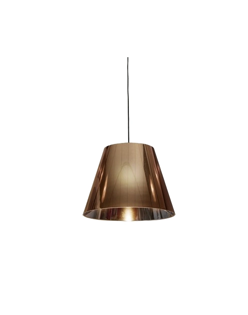 Zdjęcie: Lampa sufitowa wisząca Platino 1x60 W E27 kolor miedziany CANDELLUX