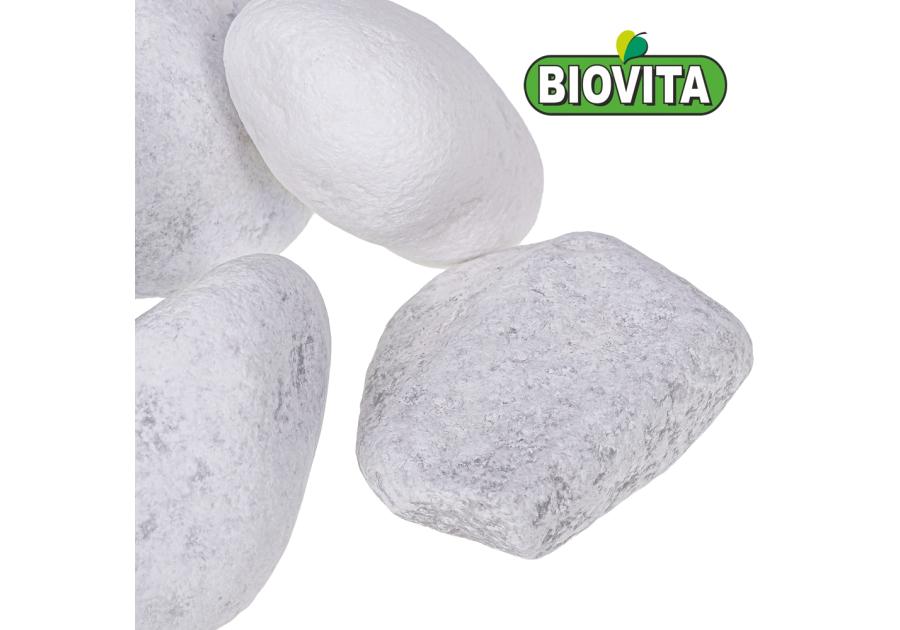 Zdjęcie: Otoczak Bianco Carrara White 25-40 mm biały szary 1000 kg BIOVITA