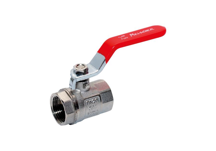 Zdjęcie: Zawór kulowy wodny 3/4" w-w z rączką TYCNER