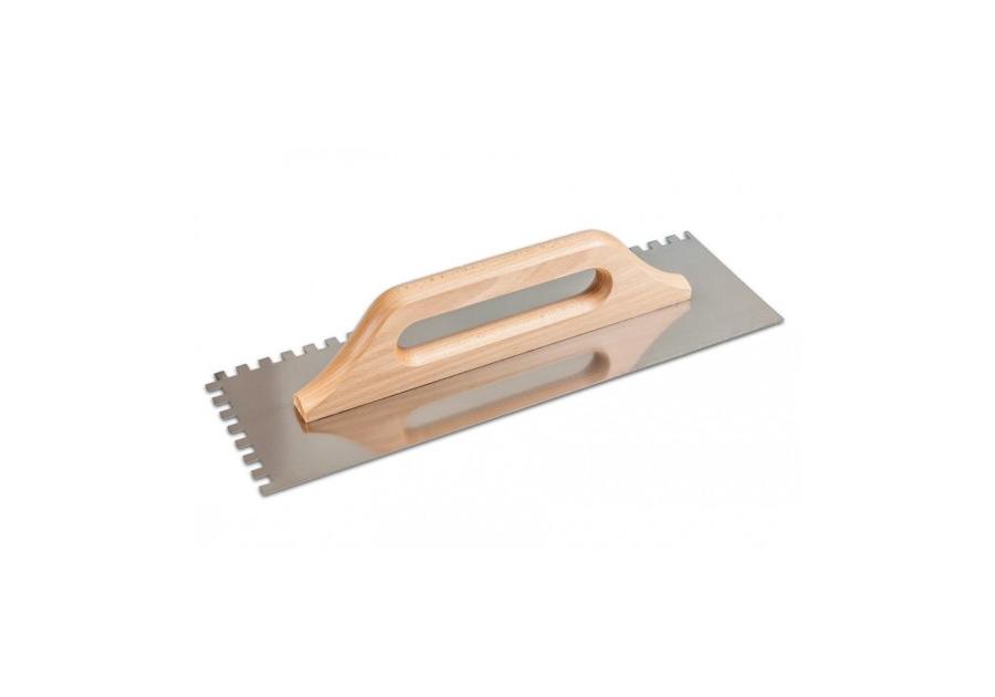 Zdjęcie: Kielnia zębata 480 x 130 mm z zębem 8 x 8 mm CIRET