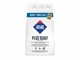 Klej do płytek Plus 5 kg biały ATLAS