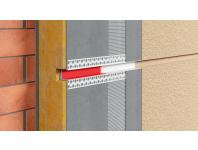 Zdjęcie: Listwa do boniowania PVC bez siatki BP11 H2R L300 biała BELLA PLAST