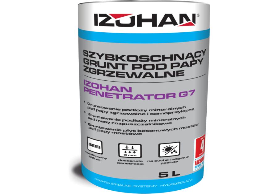 Zdjęcie: Grunt szybkoschnący Penetrator G7 20L IZOHAN