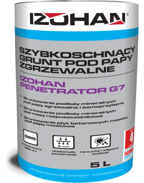 Zdjęcie: Grunt szybkoschnący Penetrator G7 20L IZOHAN
