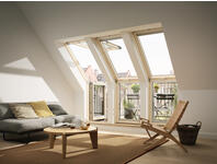 Zdjęcie: Okno balkonowe VEB 3065G drewniane dolna część, 78x109 cm VELUX