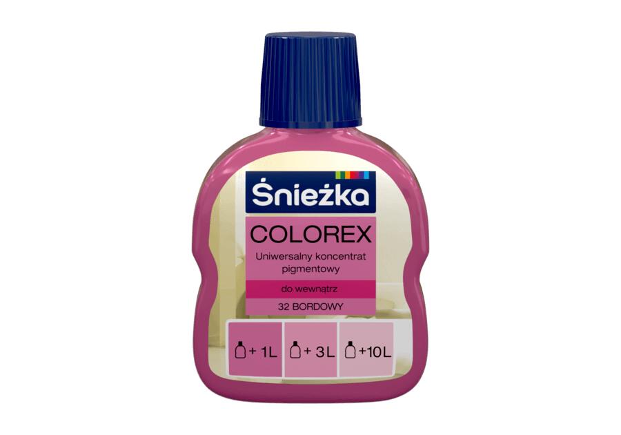 Zdjęcie: Pigment Colorex 32 bordowy 100 ml ŚNIEŻKA