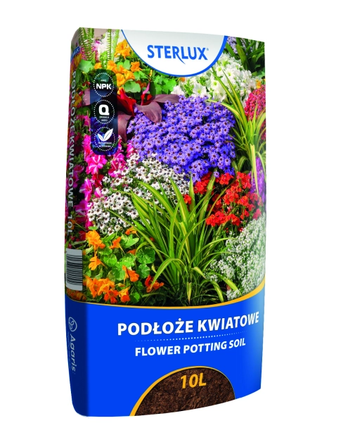 Zdjęcie: Podłoże kwiatowe 10 L STERLUX