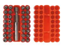 Zdjęcie: Końcówki wkrętakowe z uchwytem, zestaw 33 sztuk TOP TOOLS