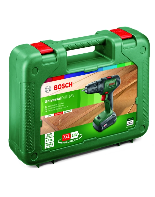 Zdjęcie: Wiertarko-wkrętarka akumulatorowa UniversalDrill 18 V BOSCH