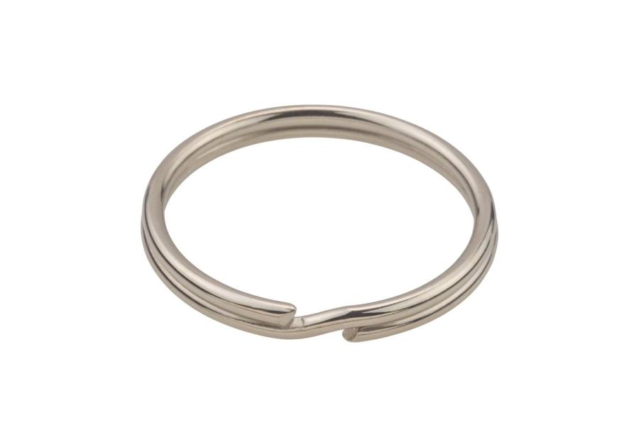 Zdjęcie: Kółko do kluczy fi24 mm niklowane, 5 sztuk METRO