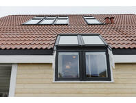 Zdjęcie: Kołnierz do okien kolankowych EFW 0022E profilowany dwa zestawy obok siebie, 94x140 cm VELUX