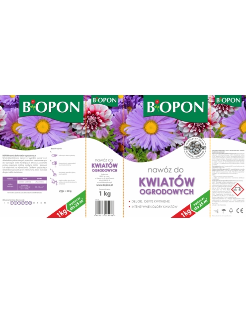 Zdjęcie: Nawóz do kwiatów ogrodowych 1 kg BOPON