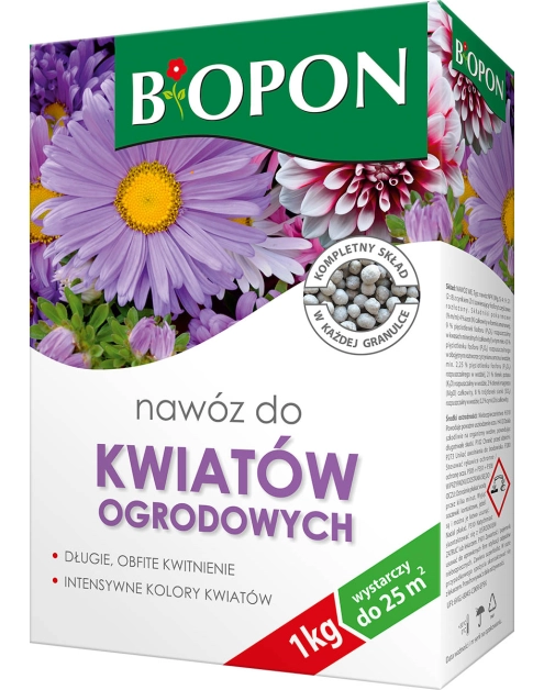 Zdjęcie: Nawóz do kwiatów ogrodowych 1 kg BOPON