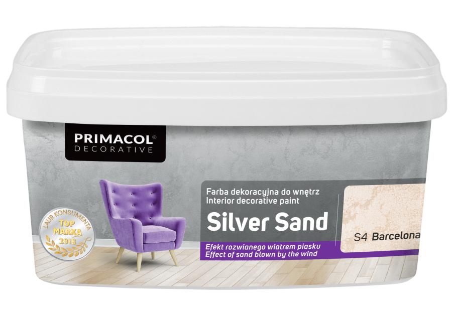 Zdjęcie: Farba dekoracyjna Silver Sand 1 L Barcelona S4 PRIMACOL DECORATIVE