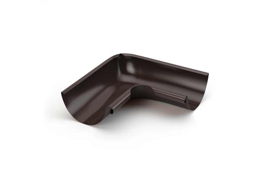 Zdjęcie: Narożnik wewnętrzny 125 mm StalGam ciemny brąz GAMRAT
