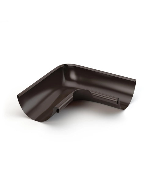 Zdjęcie: Narożnik wewnętrzny 125 mm StalGam ciemny brąz GAMRAT