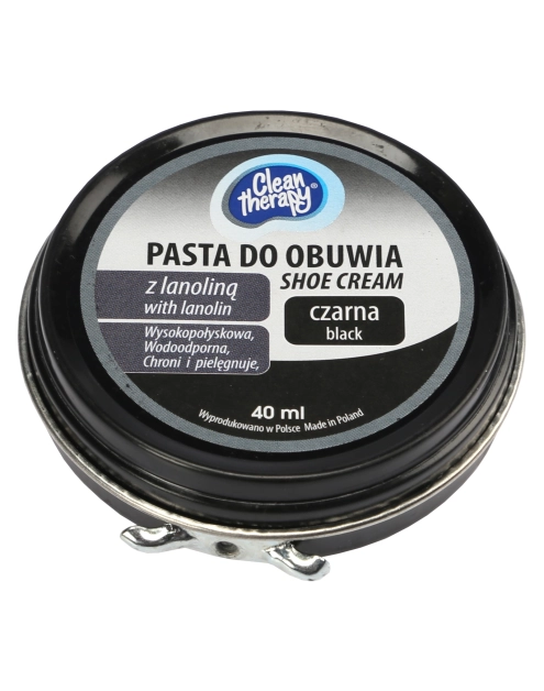 Zdjęcie: Pasta do obuwia 40 ml czarna CLEAN THERAPY