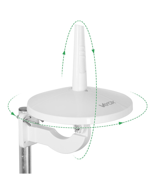 Zdjęcie: Antena zewnętrzna dookólna Digital720 combo biała VA0066 VAYOX