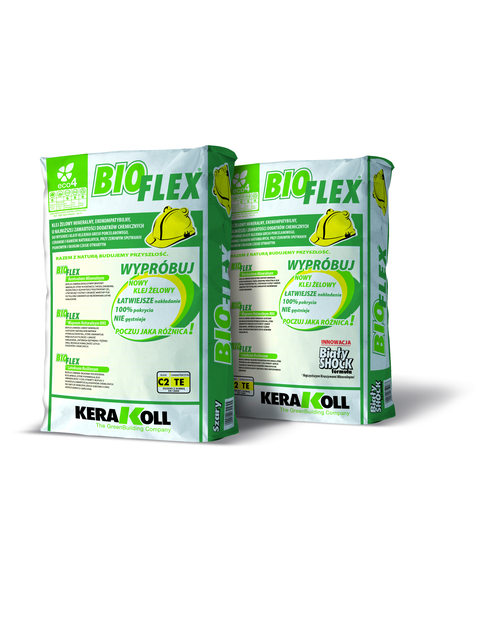 Zdjęcie: Klej elastyczny Bioflex szary 25 kg KERAKOLL