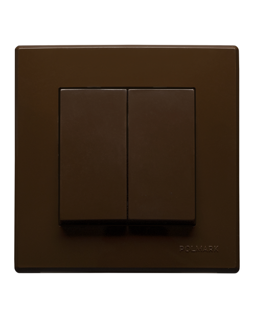 Zdjęcie: Łącznik podwójny Milano świecznikowy ŁP-2L.BR brąz POLMARK