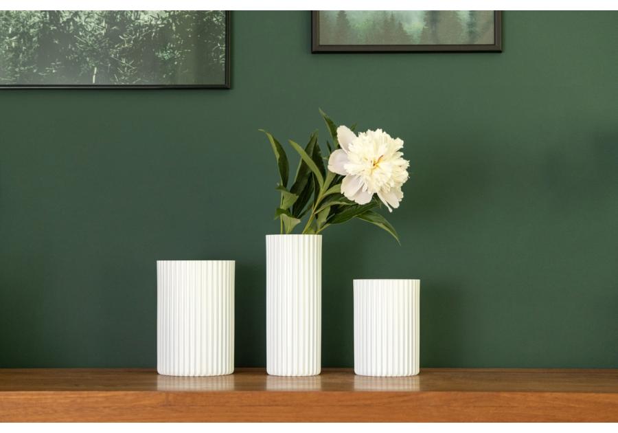 Zdjęcie: Wazon Nemo 220, biały LAMELA