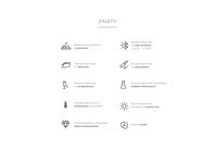 Zdjęcie: Zlewozmywak granitowy Retto 1-komorowy szary, bez ociekacza, 56x51x21,5 cm syfon manualny MILÓ