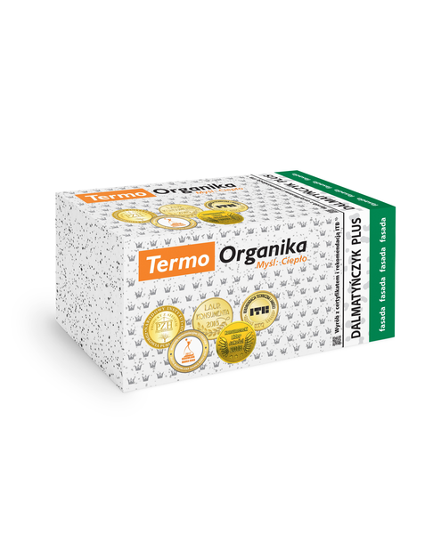 Zdjęcie: Styropian Dalmatyńczyk Plus fasada frez 1000x500x100 mm TERMO ORGANIKA