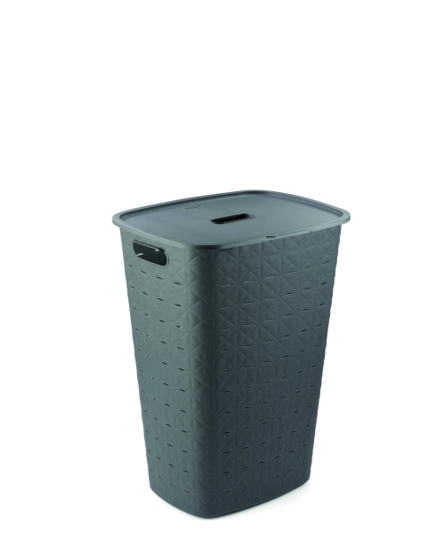 Zdjęcie: Kosz na pranie Softex 56 L szary CURVER